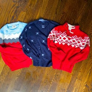 Boys Sweaters sz 6-7 EUC fall to winter